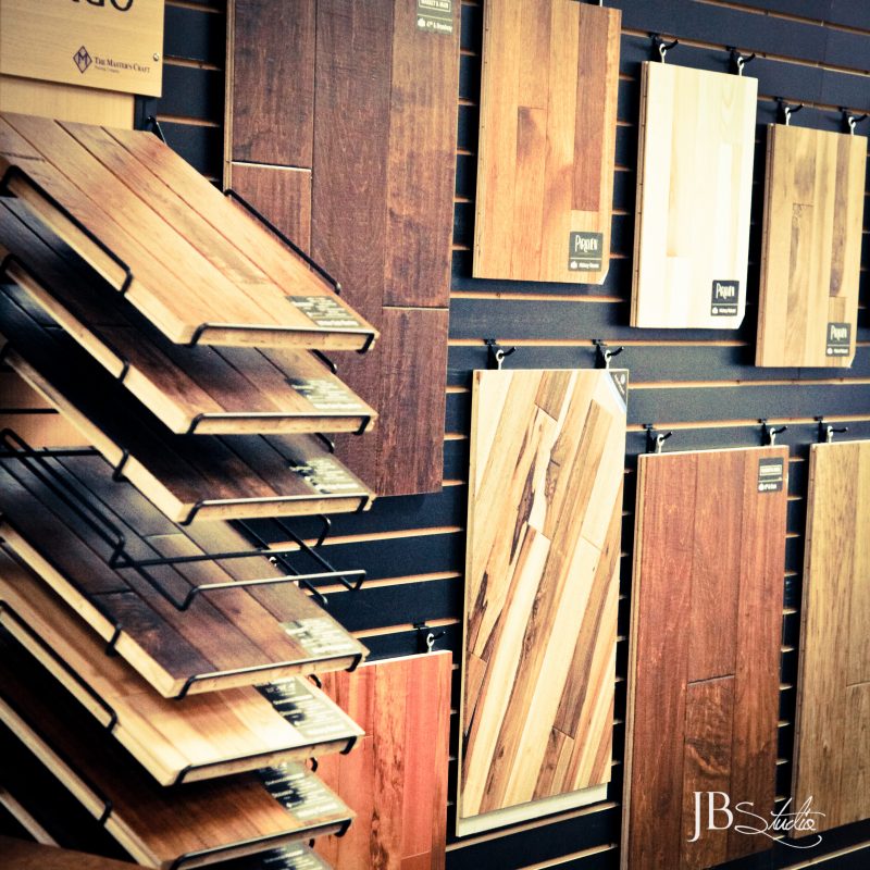 Showroom Wood Floor Display II