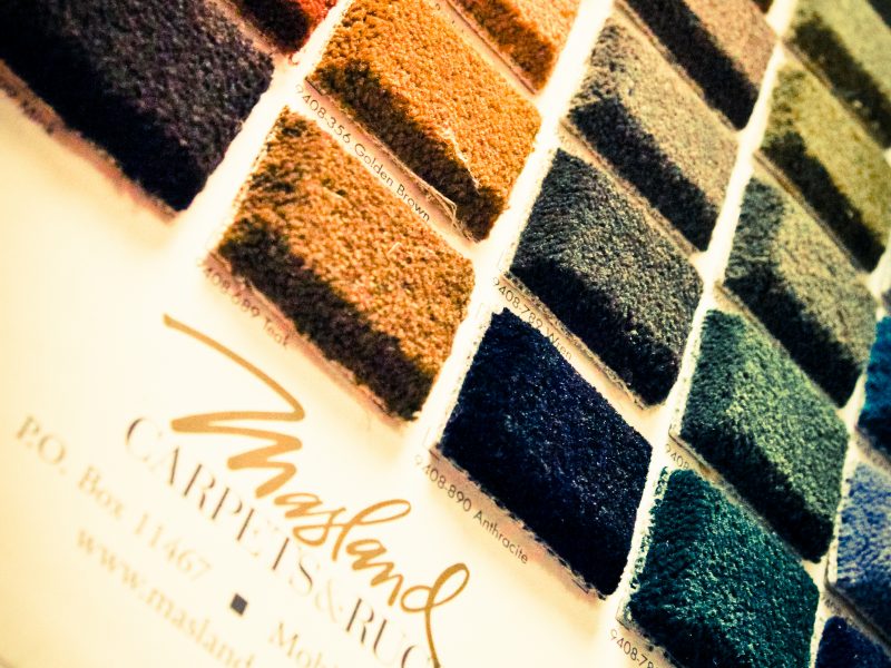 Showroom Carpet Display