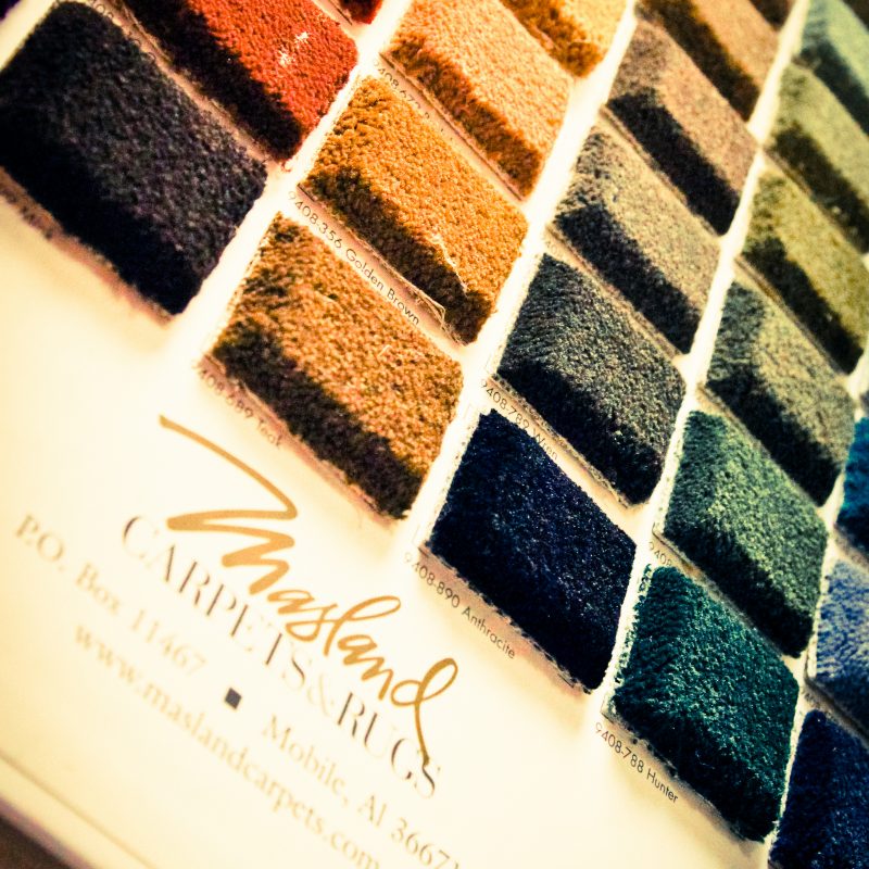 Showroom Carpet Display